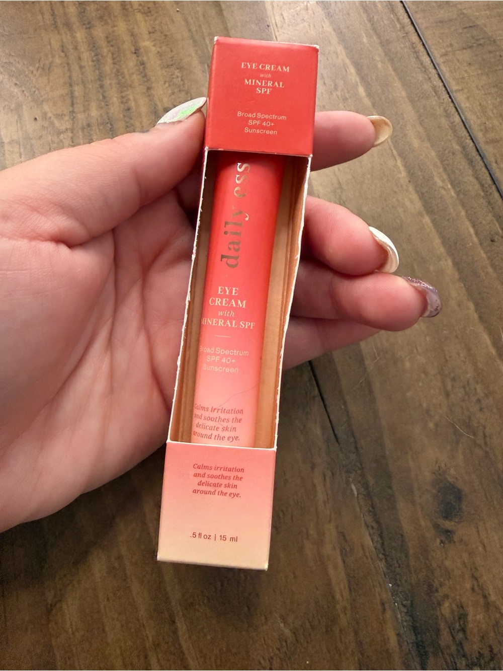 ALL NEW Eye Cream with Mineral SPF .5 oz Bath & body works new